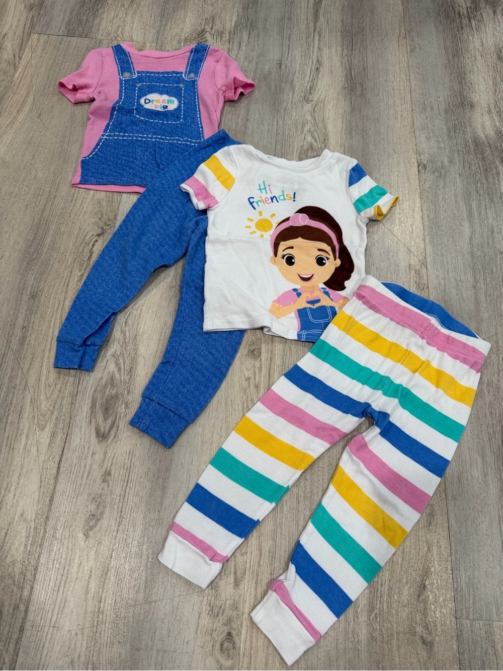 Bundle of two pairs of Ms.Rachel PJs